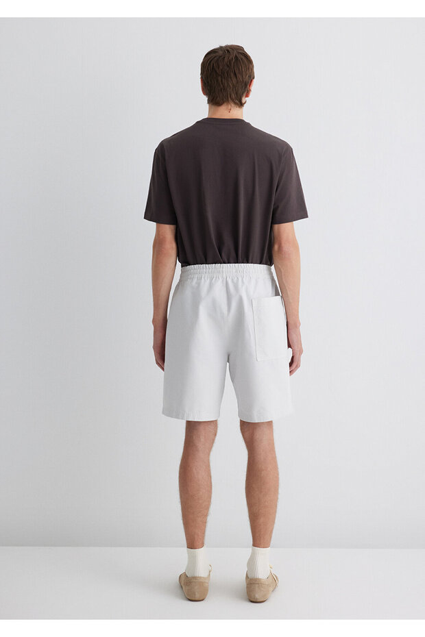 Gri Şort 0410268-70080 - 5