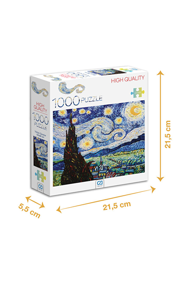 YILDIZLI GECE PUZZLE 1000 PARÇA - 1