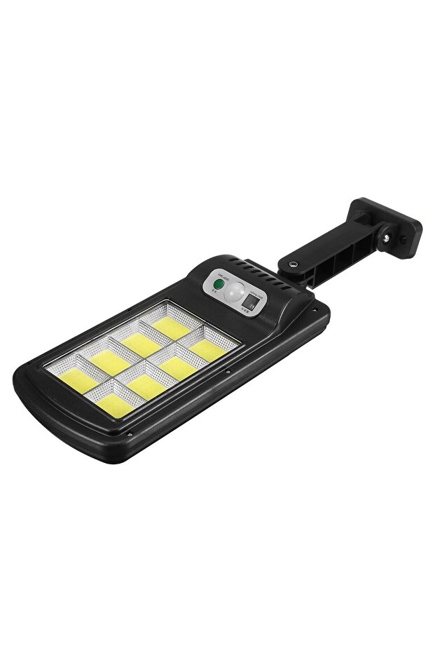 Mini Projector 160 LED COB 8 CASSETTES with solar panel, motion sensor and lights - 5