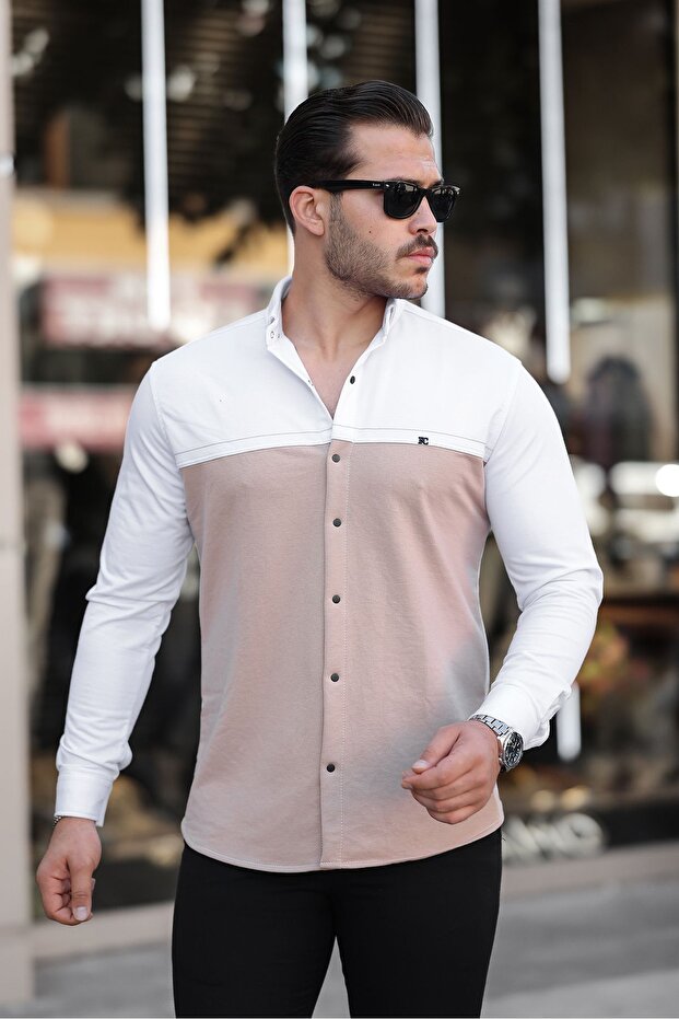 Çift Renk Kışlık Gömlek - 1