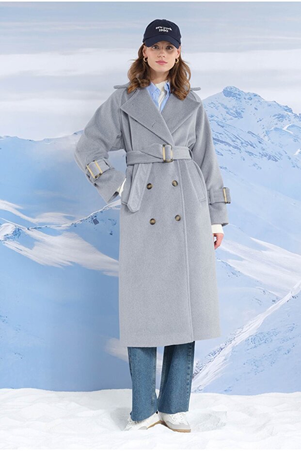 Uzun Kruvaze Kaban Sis - 1