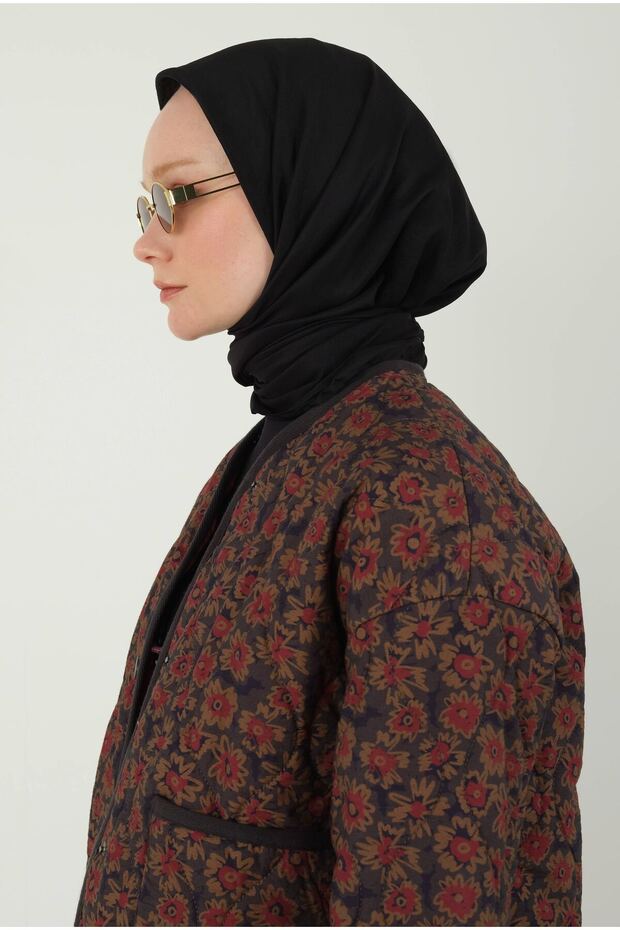 Soft Kraş Eşarp Siyah - 7