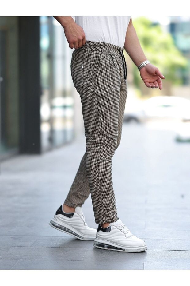 Παντελόνι με ελαστικό πόδι - 1