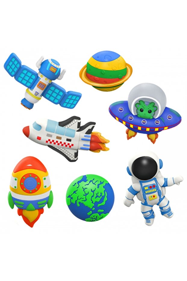 Creative DIY Paint Set – Make & Paint Plaster Figures – Space Set - 3