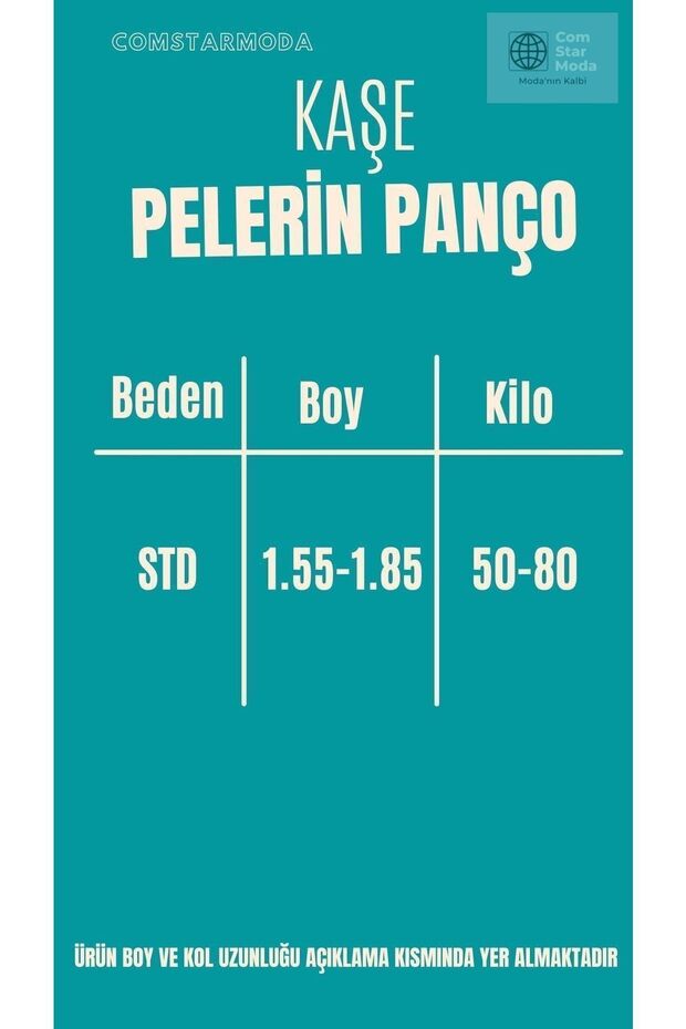 Γυναικείος μανδύας πόντσο - 7