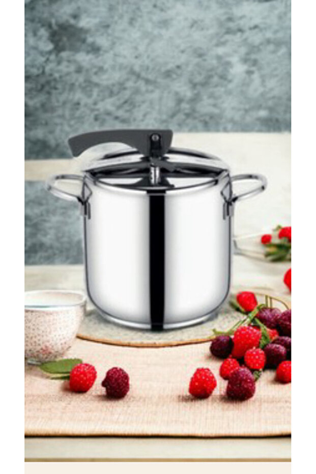 Çelik Güveç Model Düdüklü Tencere 10 Lt Tel Sap - 1