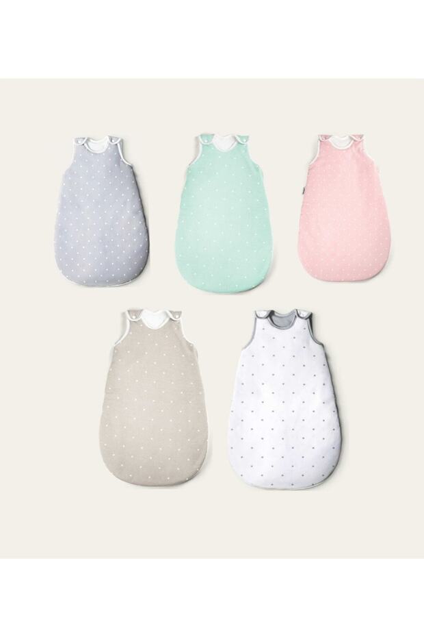 Kışlık 2,5 Tog Torba Kız Bebek Çocuk Kolsuz, Kolsuz Fermuarlı Uyku Tulumu/pembe - 6