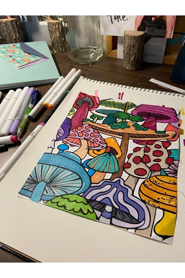 Drawing Notebook Marker Drawing Notebook A5 Size - 5