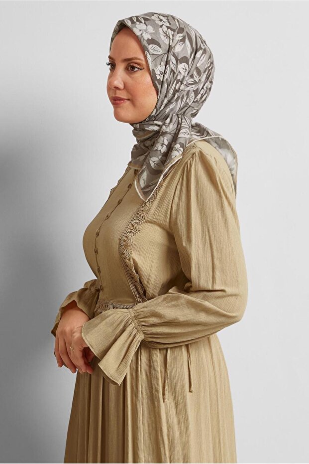 وشاح بنقشة الزهور 8560 - 1