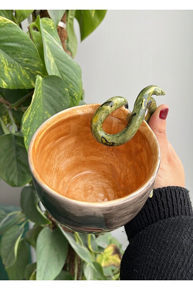 كوب ثعبان مصنوع يدويًا - 4