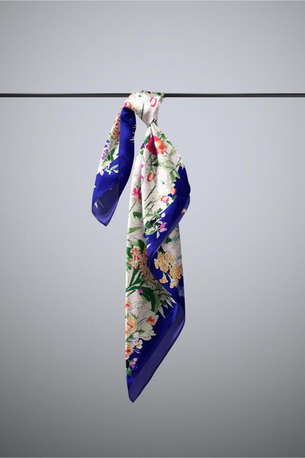 Çiçekli Bandana - 6