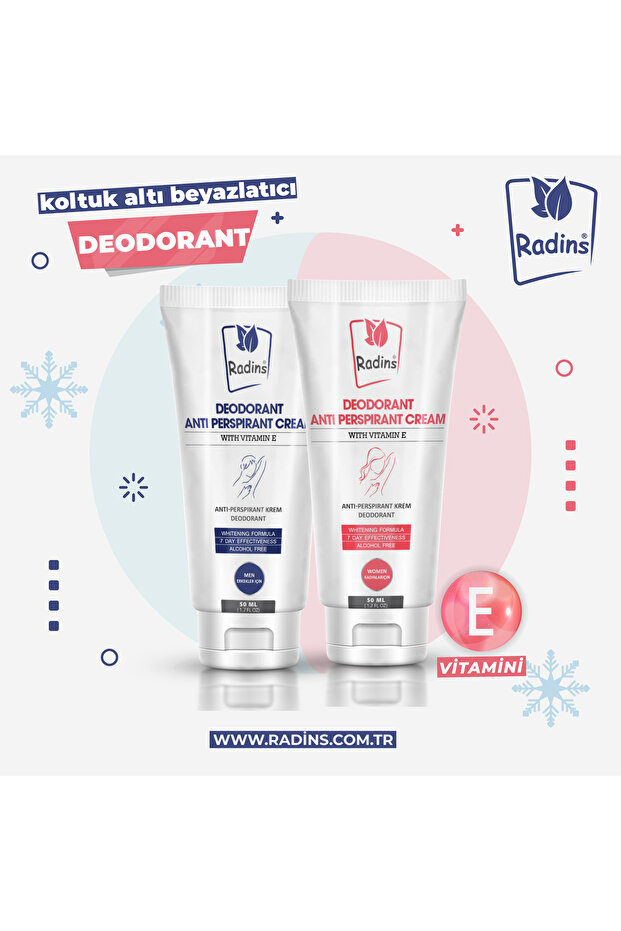 Radıns Deodorant Kremi(ERKEKLER İÇİN) 7 Days - 2
