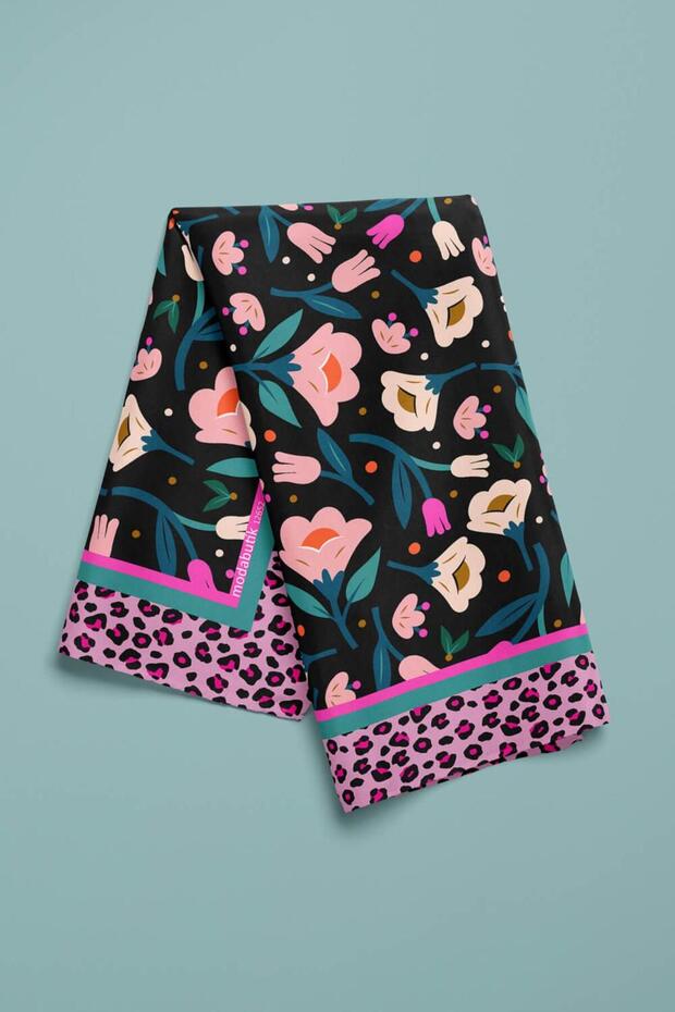 FLORAL BANDANA - 4