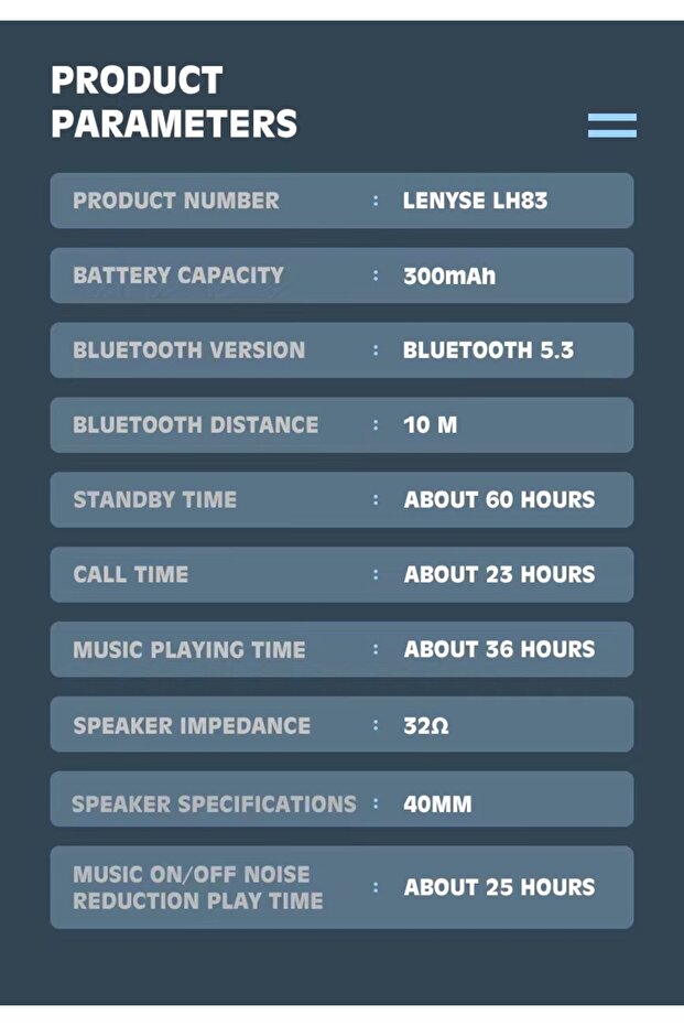 LH 83 Wireless Headset - 5