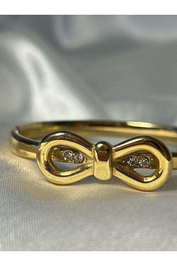 Ribbon Clip - Gold