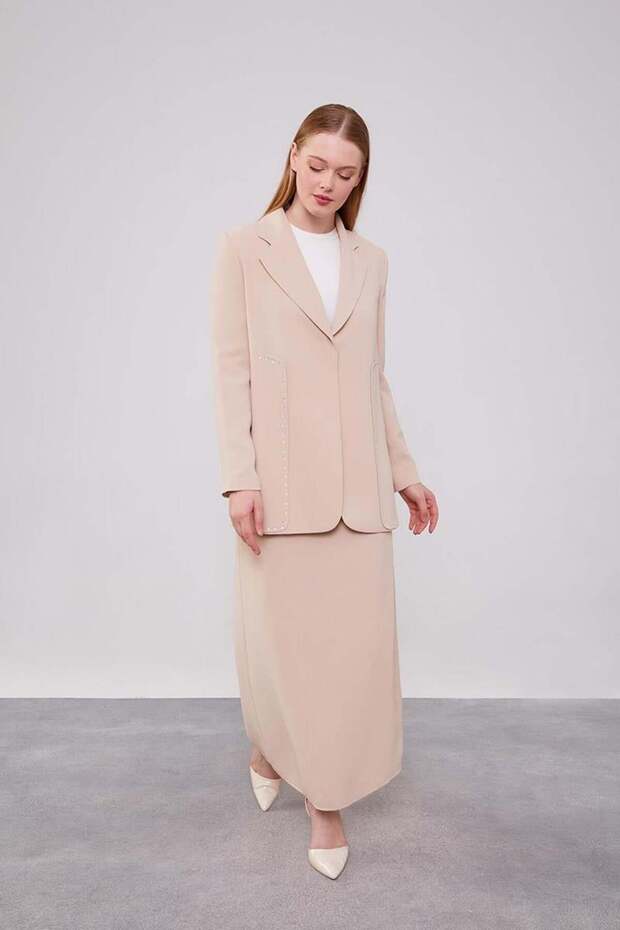 طقم جاكيت - تفاصيل حجرية - 2