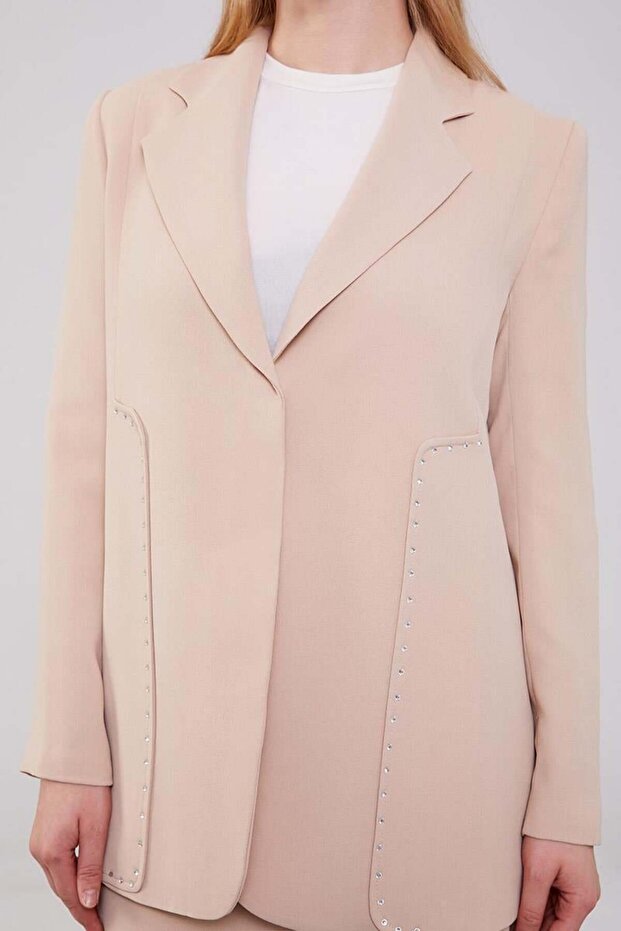 طقم جاكيت - تفاصيل حجرية - 4