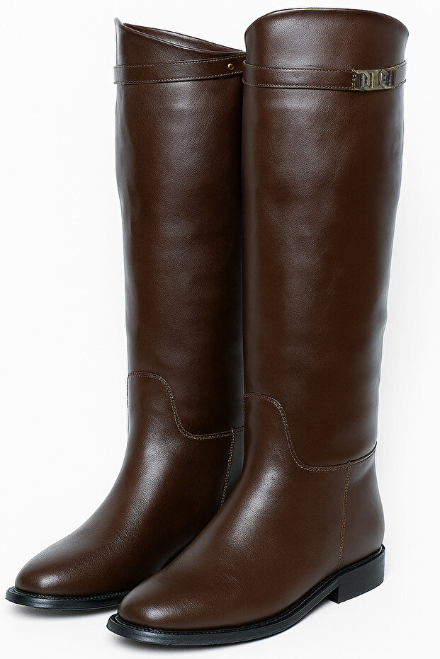 Brown Leather Riding Boots Bremen