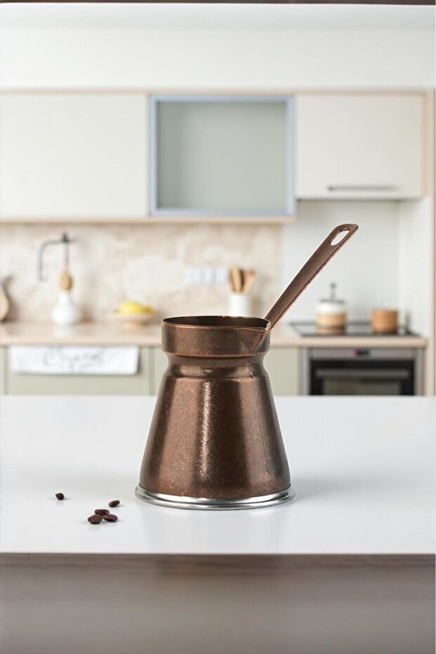Saren Döküm Coffee Pot Large Size for 6 People - Compatible with Induction Cookers 450 ml
