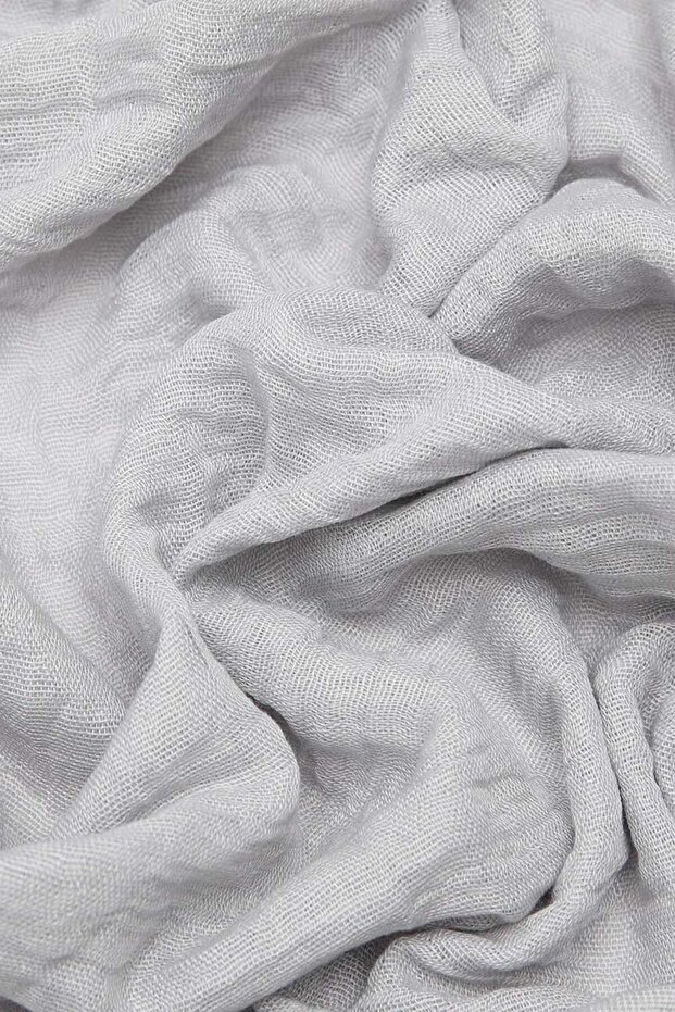 شال فضي ملفوف - 3