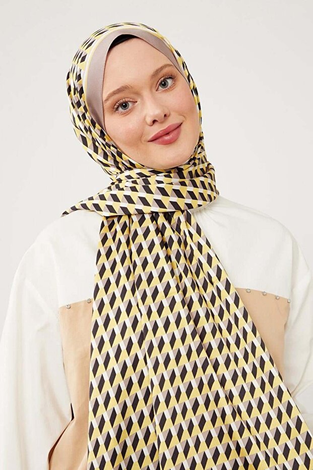 شال ملاك ك. مينك منقوش ثلاثي الأبعاد - 2