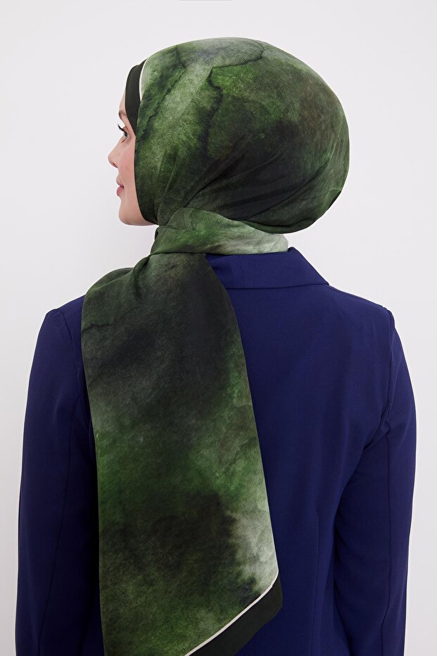 نمط انعكاس الزمرد الملكي شال - 4