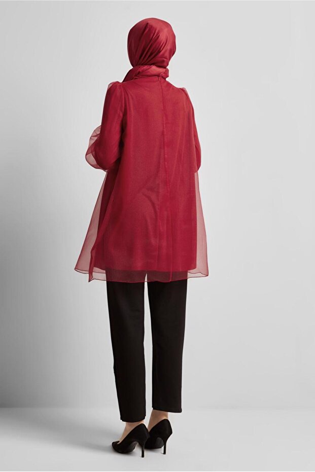 AKSESUAR DETAYLI TUNİK 44552 - 3