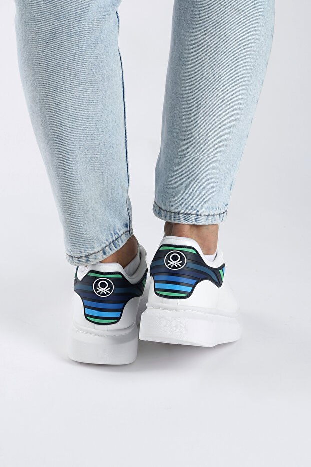Beyaz Erkek Sneaker Urban Glide - 3