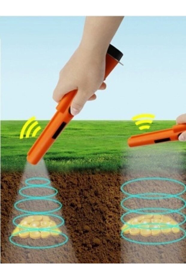 Pointer Dedektör El Tipi Hazine Define Metal Dedektörü Orjinal (turuncu) - 3