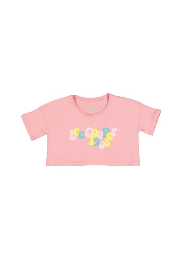 90's Girls' 100% Cotton O-Neck T-Shirt K.Salomon