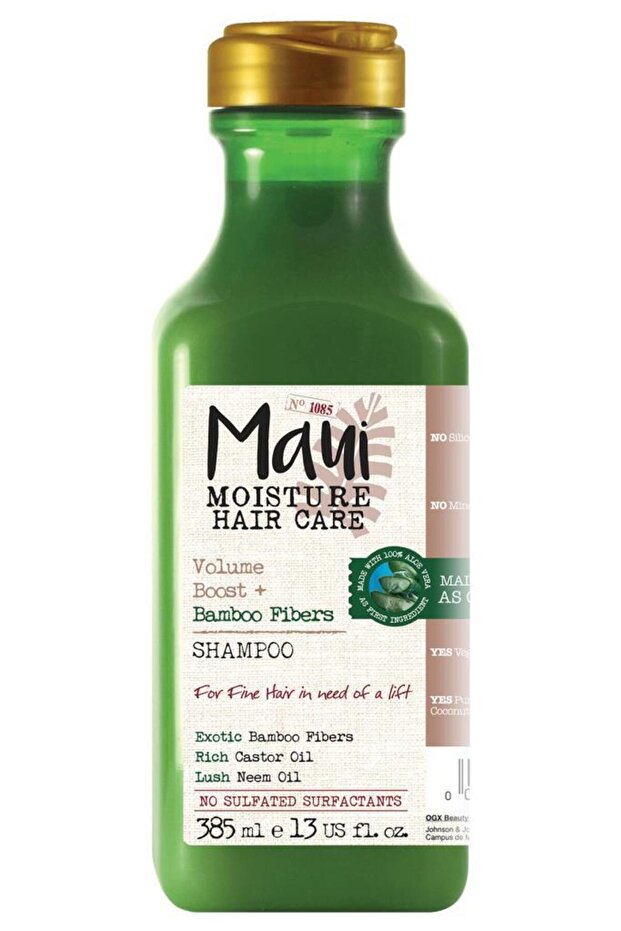 Hacim Veren Bamboo Fibers Şampuan 385 ml - 2