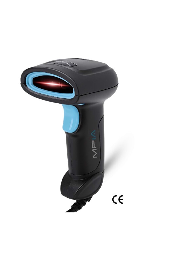 قارئ رمز QR (مربع) للرموز الشريطية السلكية USB 1D 2D مناسب لجميع الأرضيات - 2