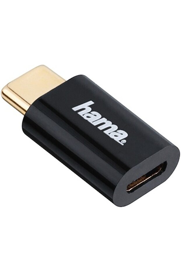 USB Type-C адаптер, черен - 1