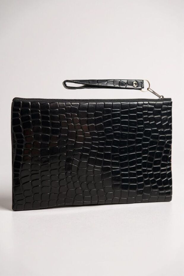 Kadın Basic portfoy clutch çanta 22x14 cm - 3