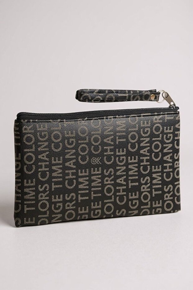 Women's Basic Portfolio Clutch Bag 22X14 cm
