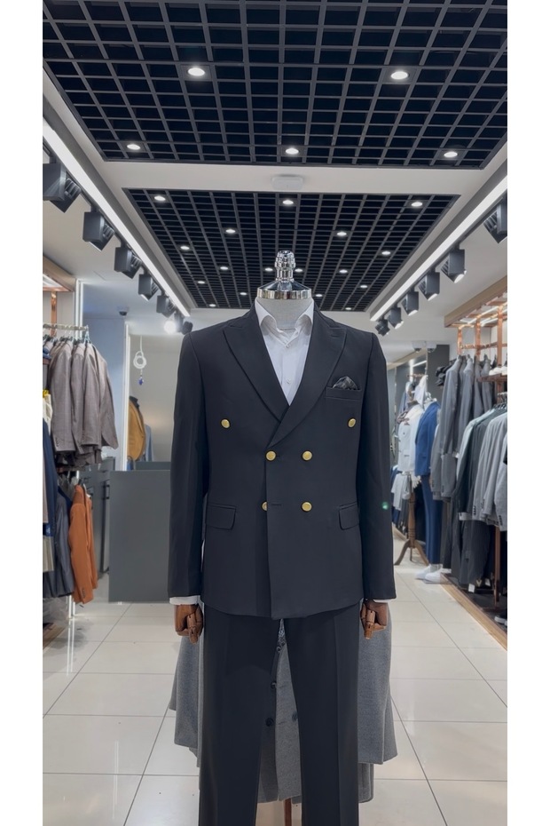 GOLD DÜĞMELİ BLAZER CEKET
