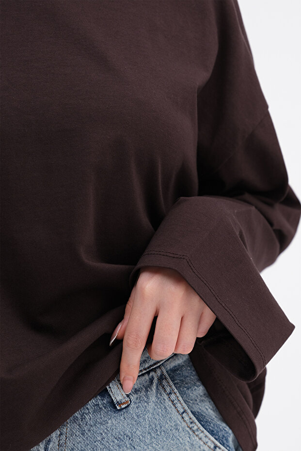 Μακρυμάνικο μπλουζάκι Basic B10571 - 3