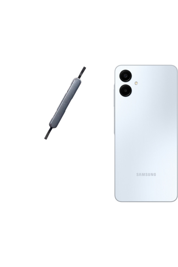 Samsung Galaxy A06 4g Side Volume Button Plastic Button Sm-A065F Compatible - White