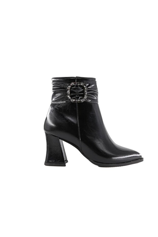 07 K201/1 Black Patent Leather Women's Boots