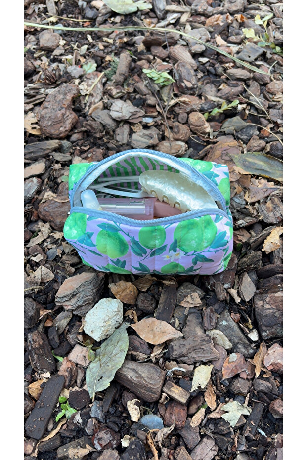 Printed Makeup Bag - 4