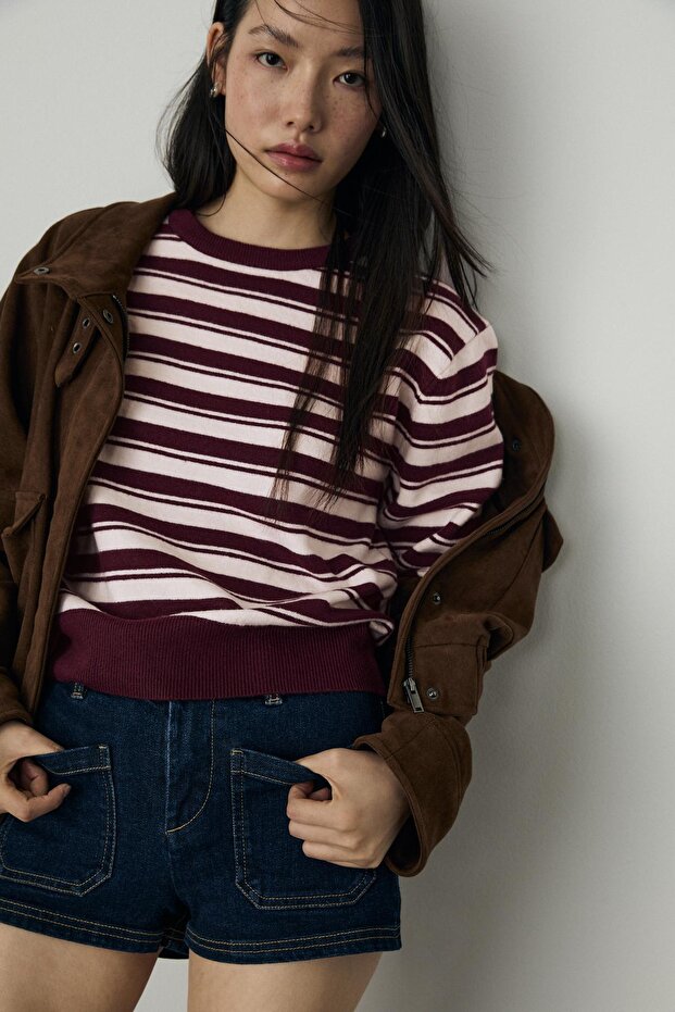 Basic yumuşak dokulu triko kazak - 2