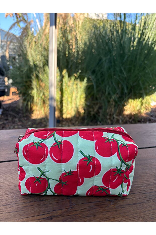 حقيبة مكياج مطبوعة - 5