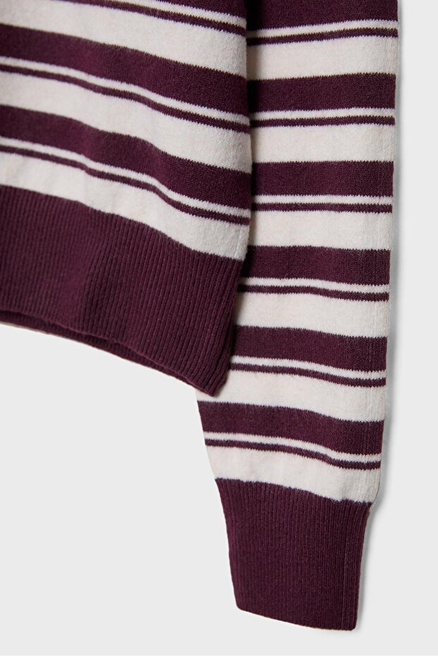 Basic yumuşak dokulu triko kazak - 8