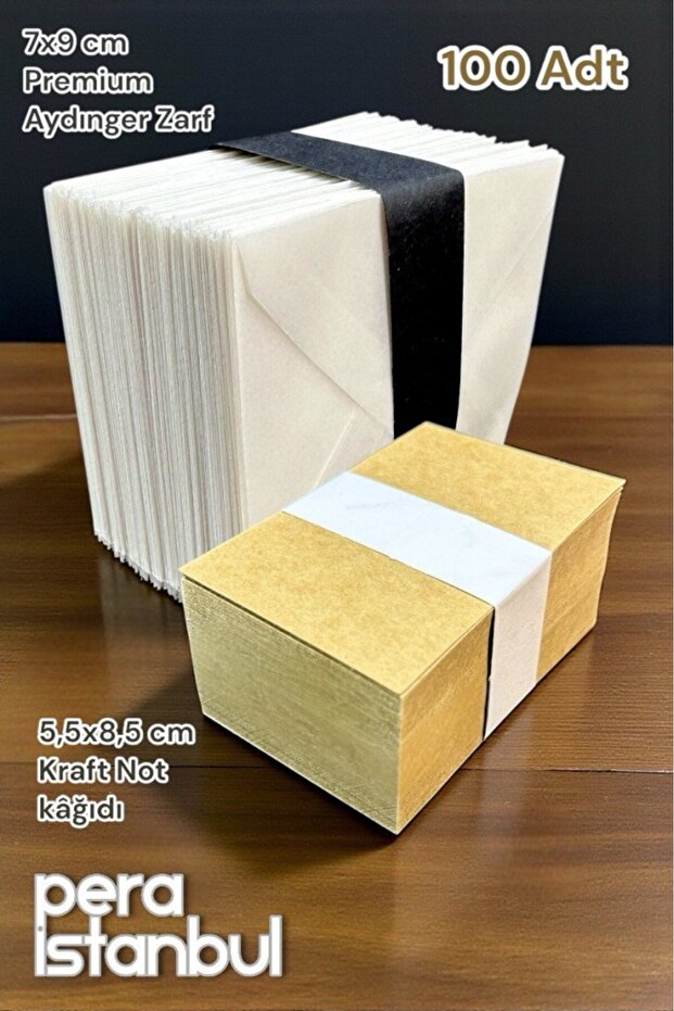 100Pcs Mini Envelope 70Mmx90Mm Tracing Paper Envelope Gift Birthday Wishes Envelope with Kraft Note Card