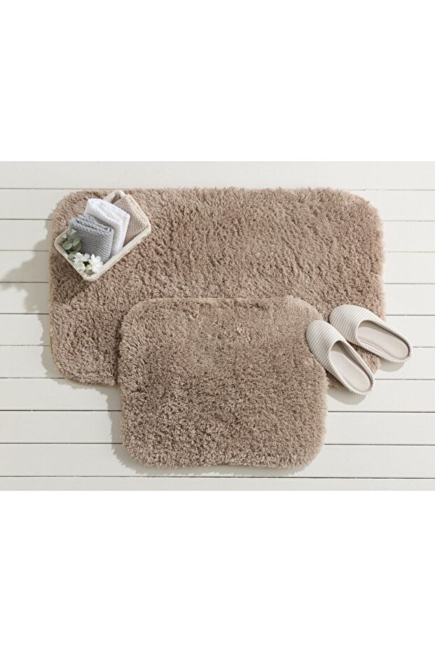 Sheep Bath Mat - Soil - 60x100+50x60 Cm