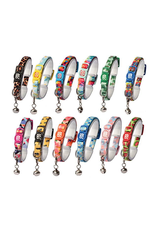 Cat Collar Safety Click (Safety Lock) 17-24cm Adjustable, Opens When Forced to Open - 3