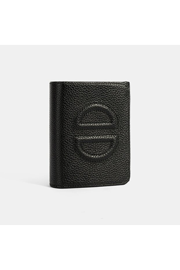 Kadın Siyah Deri Cüzdan - 3