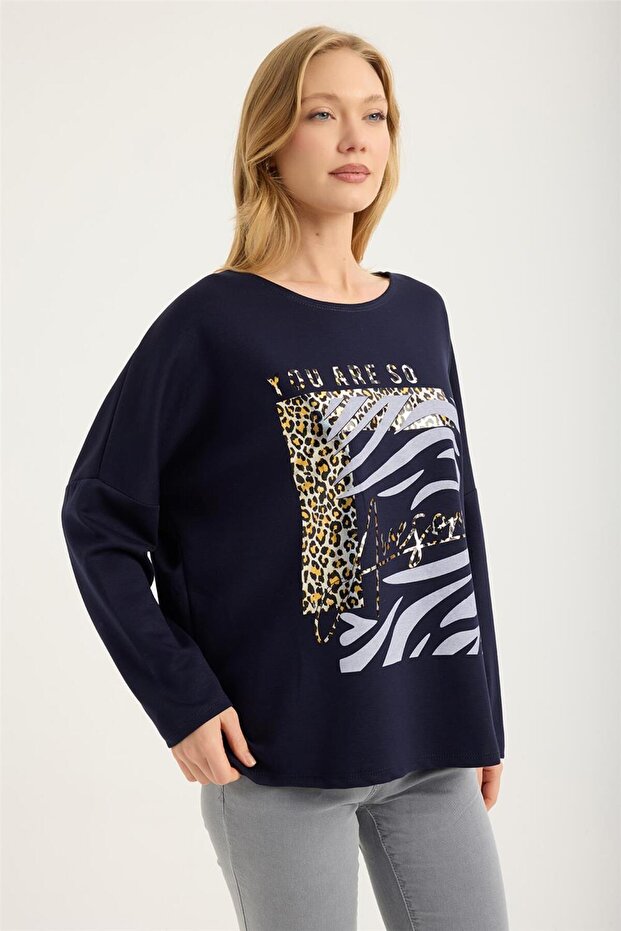 Gilded Leopard Blouse - 3