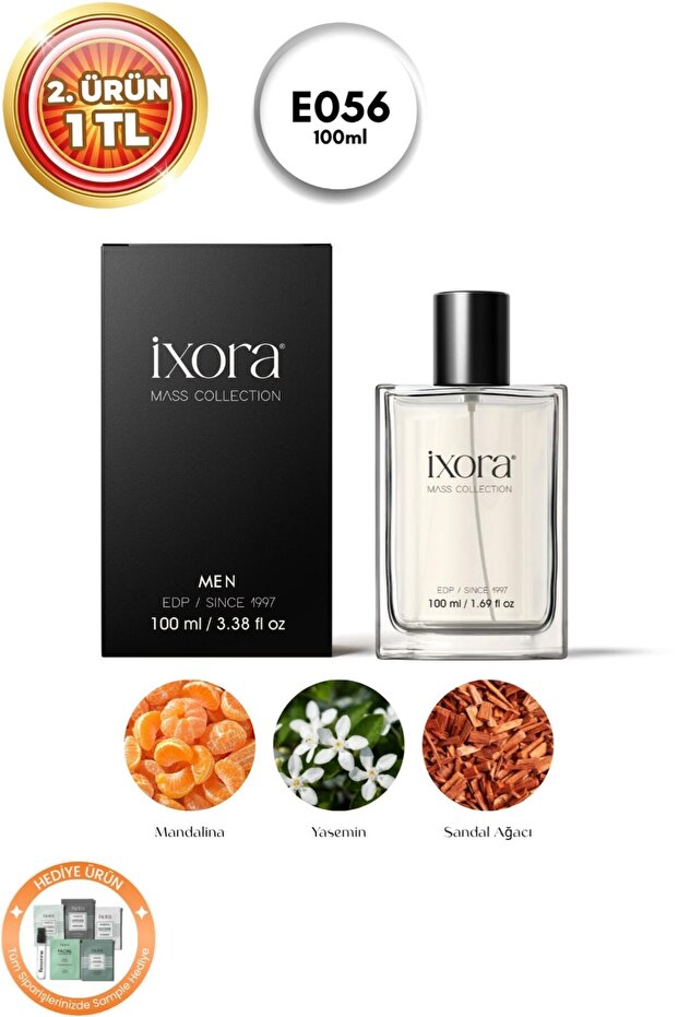 E056 Intel Erkek Parfüm 100 ml - 1