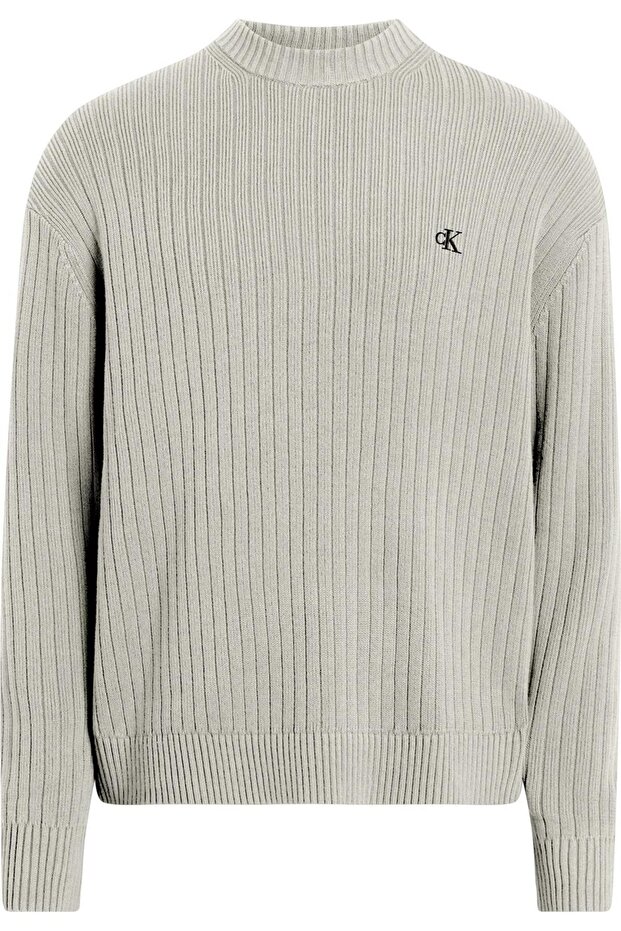 Ls Vertical Texture Cttn Erkek Triko - 1